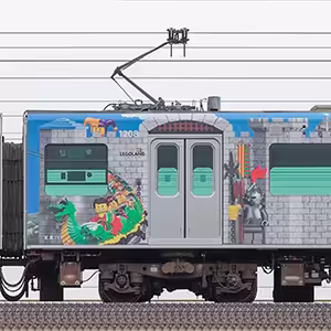 名古屋臨海高速鉄道あおなみ線1000形1208「LEGOLAND® Train」