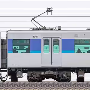名古屋臨海高速鉄道あおなみ線1000形1301