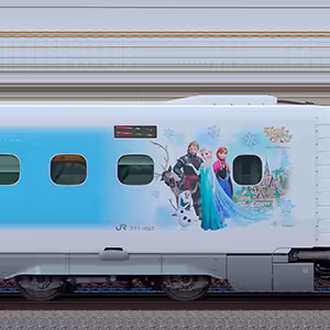 JR東海N700系「Wonderful Dreams Shinkansen」777-1025