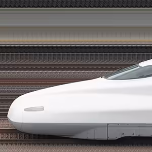 JR東海N700系2000番台東京交番検査車両所X6編成（海側）