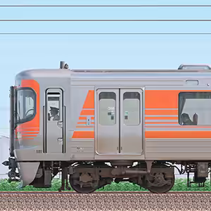 JR東海静岡車両区313系8000番台S1編成(山側)