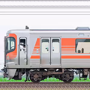 JR東海静岡車両区313系8000番台S3編成(山側)