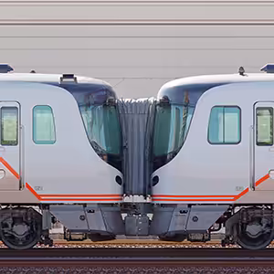 JR東海HC85系D101編成＋D2編成（山側）