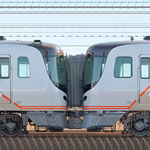 JR東海HC85系D203編成＋D6編成（海側）
