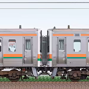 JR東海静岡車両区211系6000番台GG3編成+5000番台SS11編成(山側)