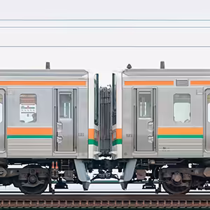 JR東海静岡車両区211系6000番台GG5編成+5000番台SS4編成(山側)