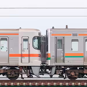 JR東海静岡車両区313系2500番台T4編成+211系5000番台LL8編成(山側)