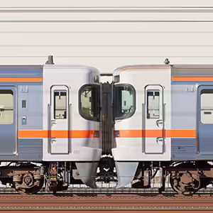 JR東海大垣車両区313系3000番台R101編成+5300番台Z1編成+5300番台Z5編成(山側)