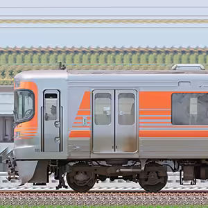 JR東海静岡車両区313系8000番台S1編成(海側)