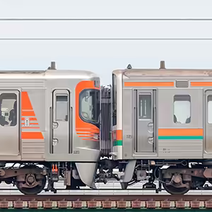JR東海静岡車両区313系8000番台S2編成+211系5000番台SS5編成(山側)