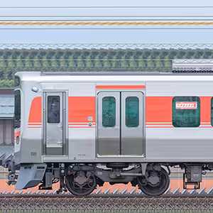 JR東海静岡車両区315系3000番台U13編成（海側）