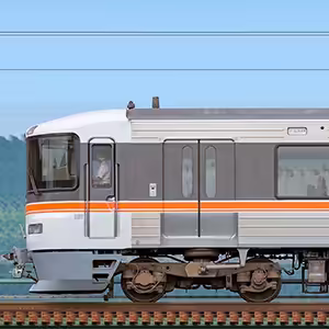 JR東海373系静岡車両区F5編成（海側）