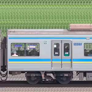 千葉ニュータウン鉄道9800形（M2）