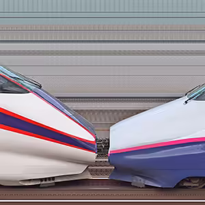 JR東日本E3系2000番台L61編成＋E2系1000番台J69編成「Magical Dream Shinkansen」（山側）