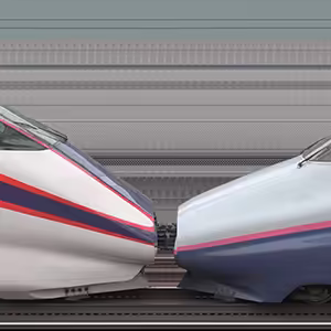 JR東日本E3系2000番台L70編成+E2系1000番台J66編成(山側)