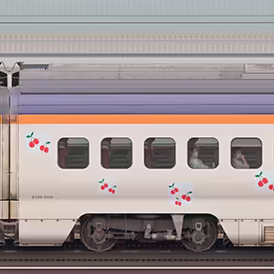 JR東日本E3系2000番台E326-2106（山形新幹線開業30周年ラッピング）