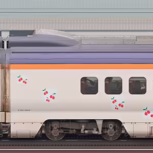 JR東日本E3系2000番台E329-2006（山形新幹線開業30周年ラッピング）