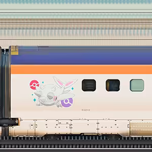 JR東日本E8系E829-2「ポケモン」ラッピング