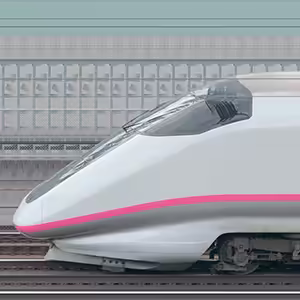 JR東日本E3系R22編成+E5系U25編成(山側)