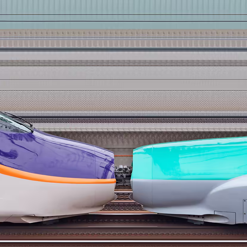 JR東日本E8系G2編成+E5系U51編成(山側)