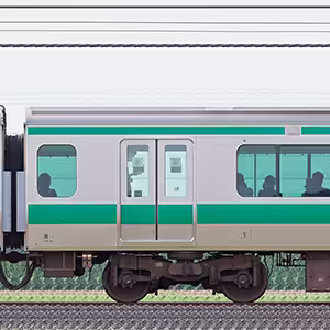 JR東日本E233系7000番台モハE232-7417
