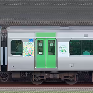 JR東日本E235系「山手線環状運転100周年記念ラッピングトレイン」モハE234-115