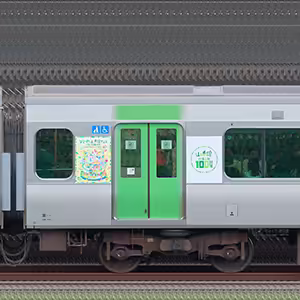 JR東日本E235系「山手線環状運転100周年記念ラッピングトレイン」モハE235-115