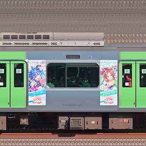 JR東日本E235系モハE235-84「ウマ娘 プリティーダービー」2周年記念ラッピング