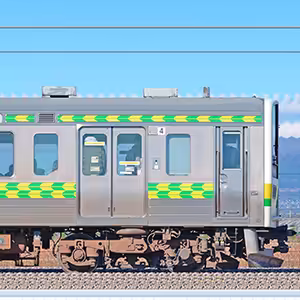 JR東日本211系クモハ211-3028（矢絣ライン）