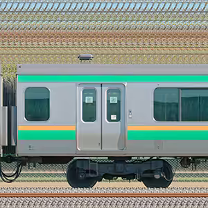 JR東日本E231系サハE231-1060（線路設備モニタリング装置搭載車）