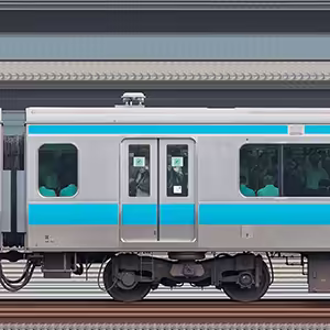 JR東日本E233系1000番台サハE233-1052