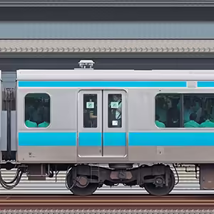 JR東日本E233系1000番台サハE233-1252（線路設備モニタリング装置搭載車）