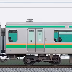 JR東日本E233系3000番台サハE233-3005（線路設備モニタリング装置対応車）