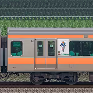 JR東日本E233系サハE233-510（東京 2020 マスコット特別車体ラッピングトレイン）