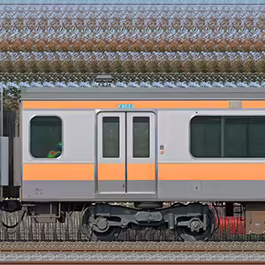 JR東日本E233系サハE233-524（トイレ設置後）