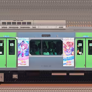 JR東日本E235系サハE235-28「ウマ娘 プリティーダービー」2周年記念ラッピング