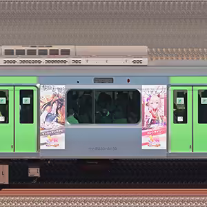 JR東日本E235系サハE235-4631「ウマ娘 プリティーダービー」2周年記念ラッピング