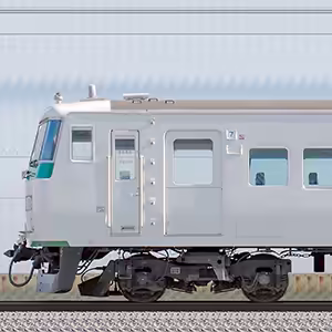 JR東日本大宮総合車両センター185系OM09編成（山側）