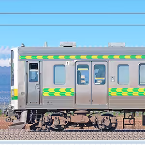 JR東日本 211系3000番台A28編成（矢絣ライン・海側）