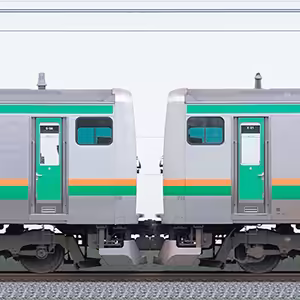 JR東日本 国府津車両センター E231系S-34編成+K-21編成(山側)
