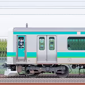 JR東日本 常磐快速線 E231系マト114編成(海側)