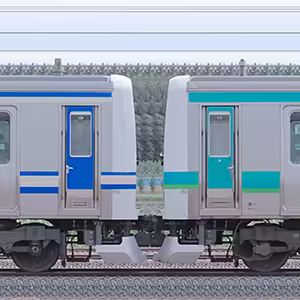 JR東日本 常磐快速線 E231系マト111編成+マト139編成(成田線開業120周年記念列車)(山側)