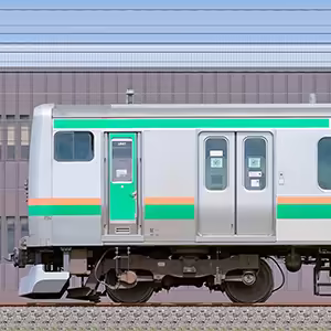 JR東日本 小山車両センター E231系U587編成+U2編成(海側)