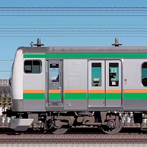 JR東日本 小山車両センター E233系U630編成（海側）