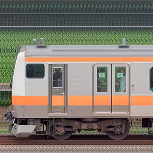 JR東日本 中央快速線 E233系T36編成（線路設備モニタリング装置搭載編成・海側）