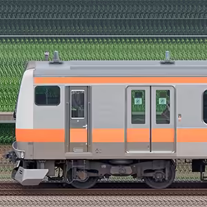 JR東日本 中央快速線 E233系T37編成（トイレ設置後・海側）