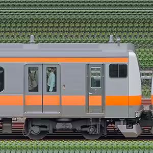JR東日本E233系クハE232-505（ホーム検知装置取付後）