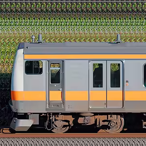 JR東日本 中央快速線 E233系T71編成（海側）