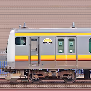JR東日本 南武線 E233系8000番台N35編成（線路設備モニタリング装置搭載編成・海側）