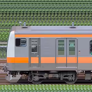 JR東日本 中央快速線 E233系T13編成（線路設備モニタリング装置対応編成・山側）